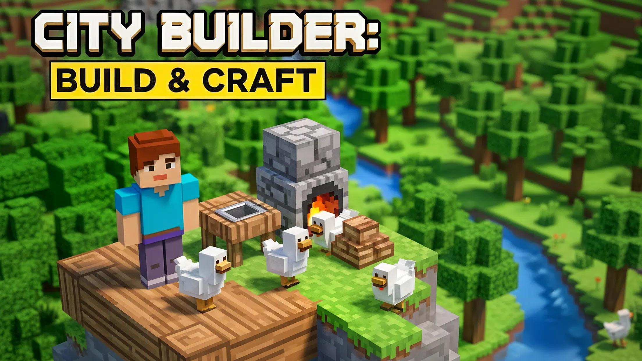 MiniBlock Craft Build 3D World screenshot 7