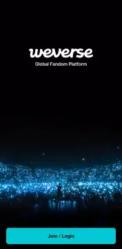 Weverse screenshot 1