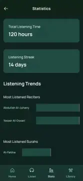 Quran Player Audio Offline screenshot 14