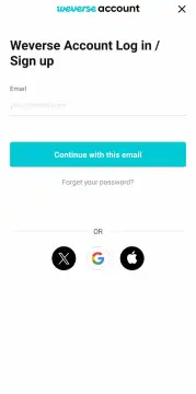 Weverse screenshot 4
