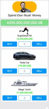 Spend Elon Musk' Money screenshot 3