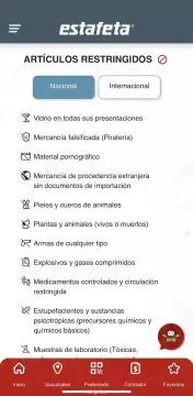 Estafeta Móvil screenshot 5