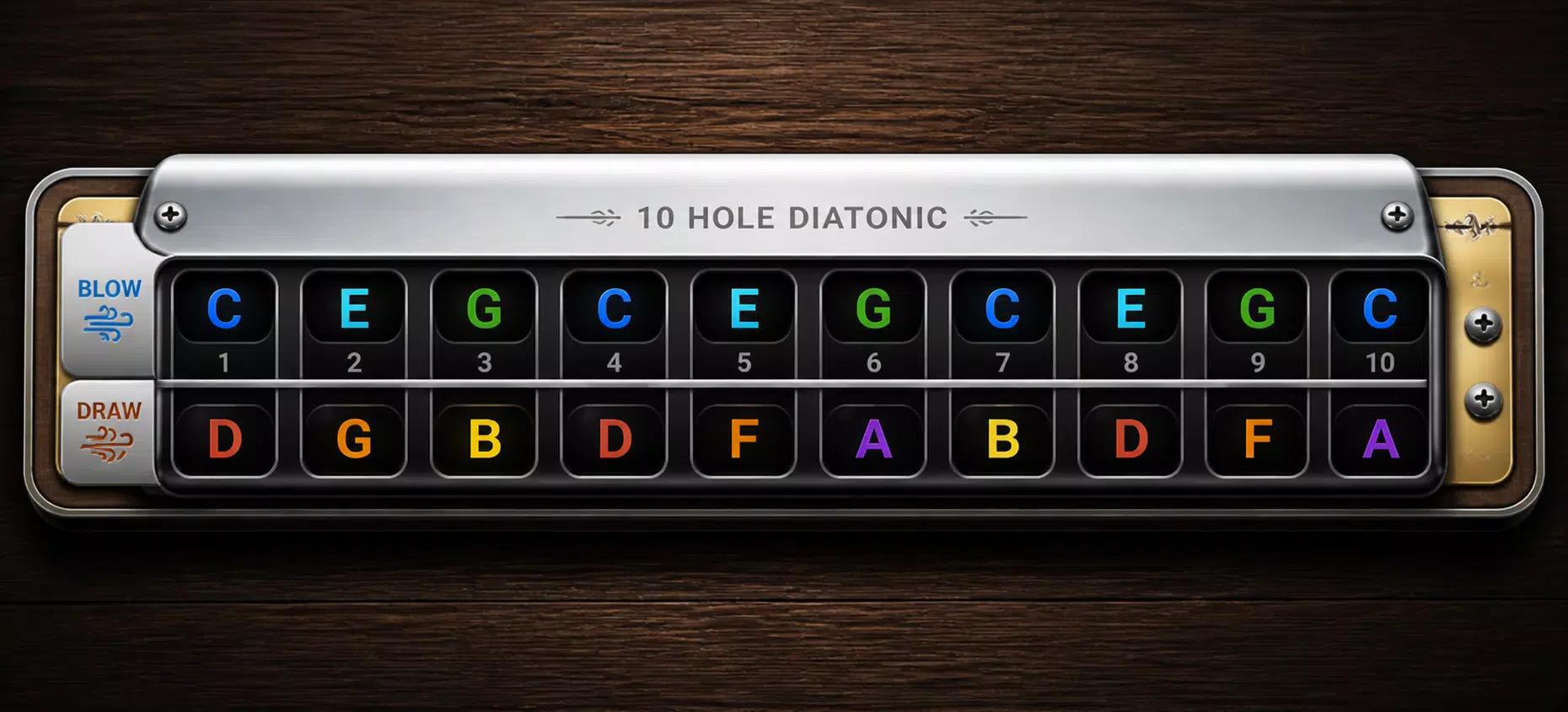 Virtual Harmonica screenshot 2