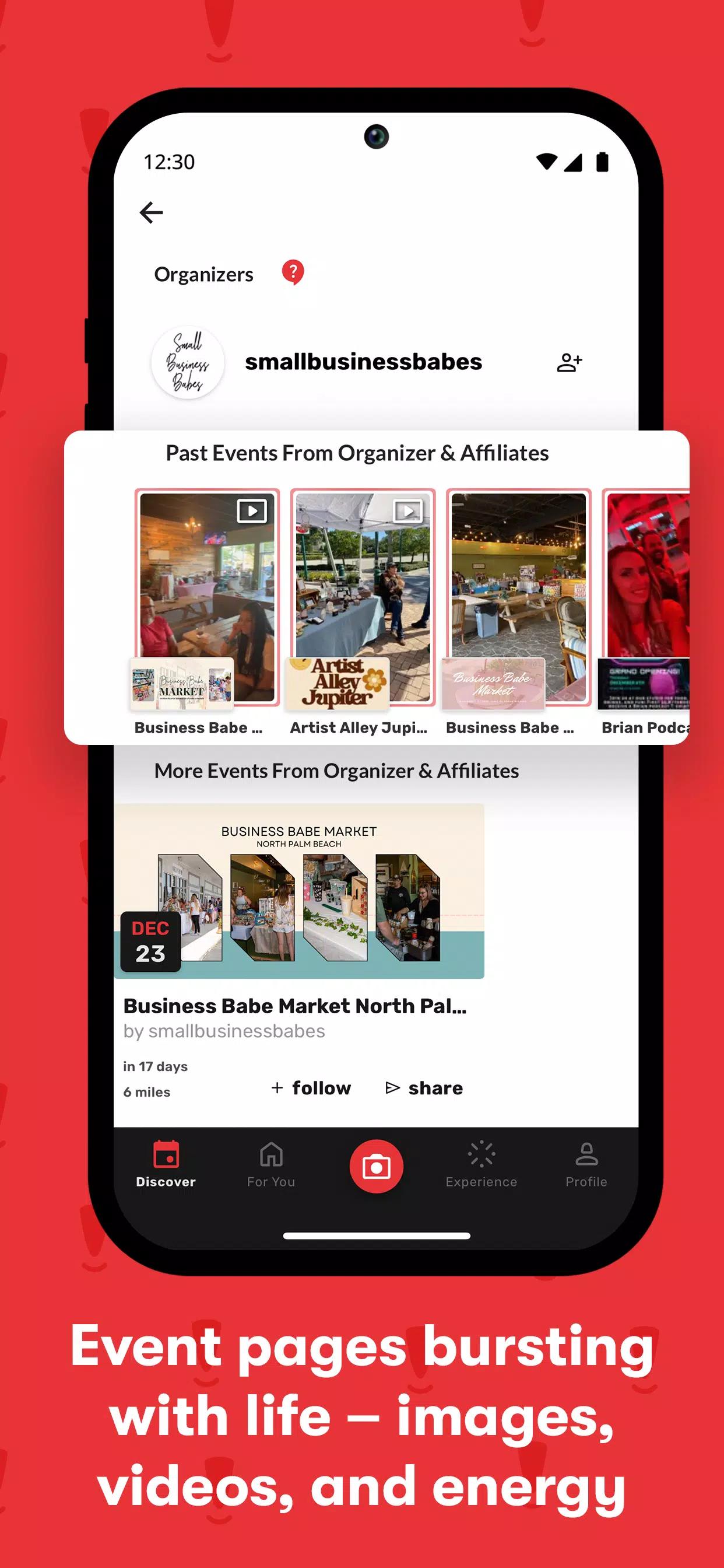 ShowUp - Local Event Discovery screenshot 5