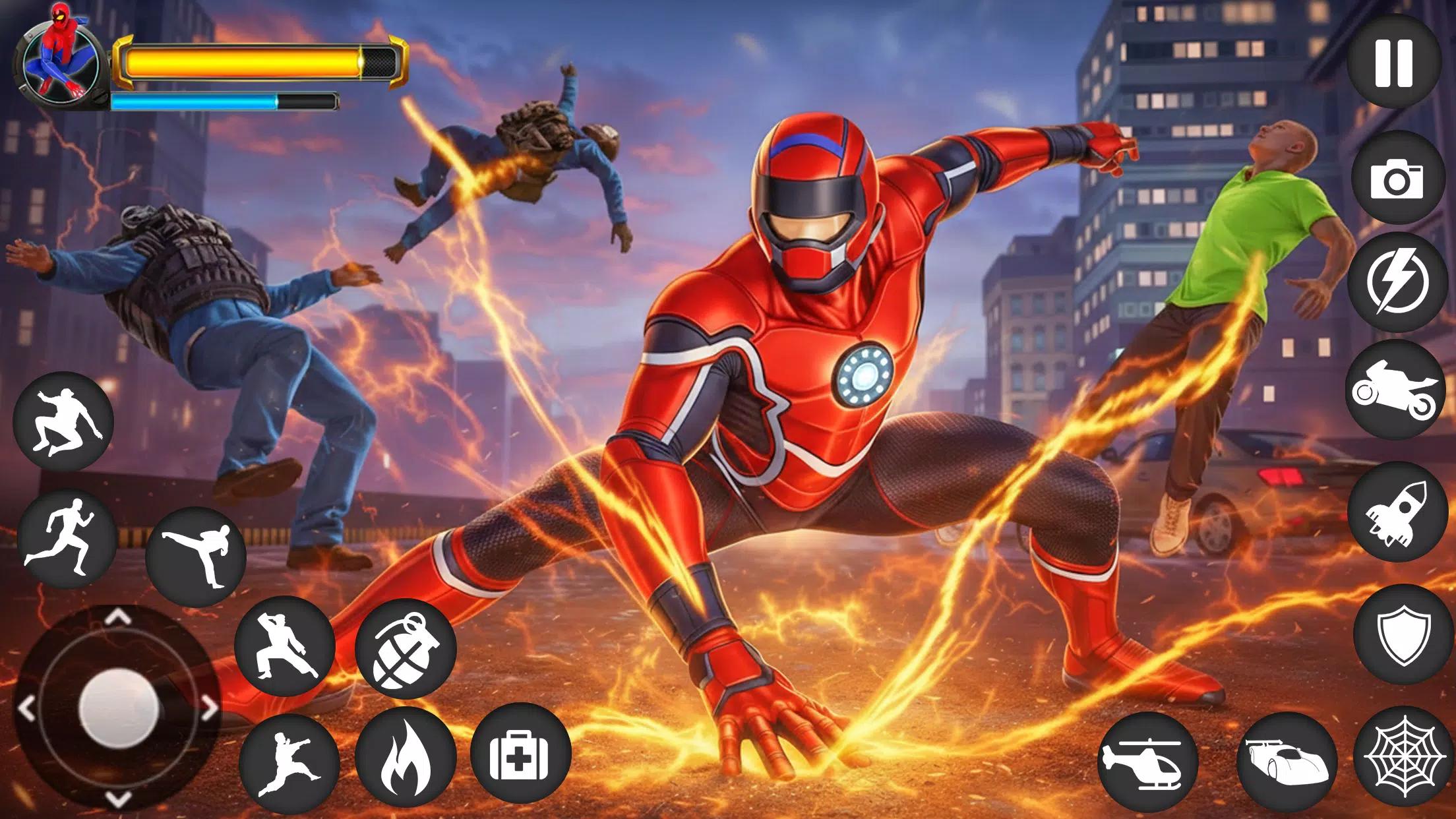 Spider Rope Hero: Crime Town screenshot 4