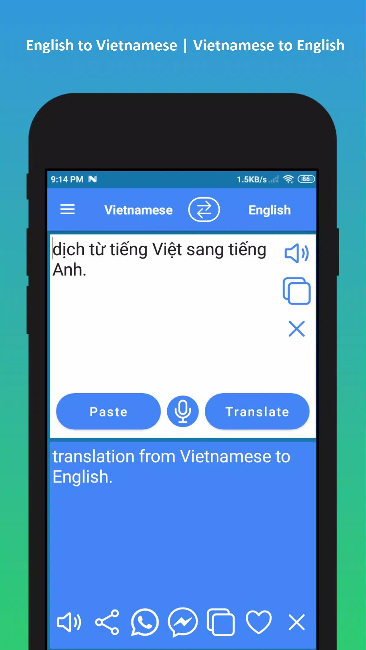 English Vietnamese Translator screenshot 3