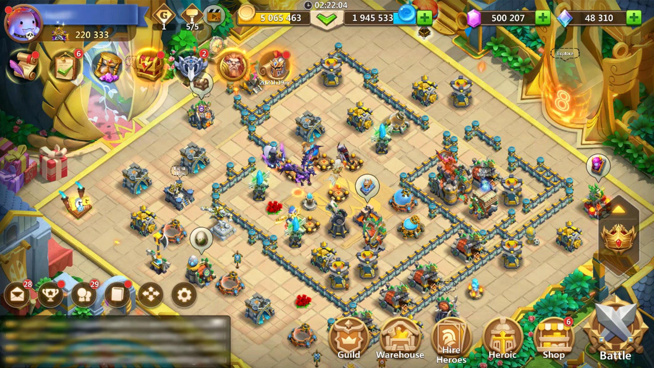 Castle Clash screenshot 1