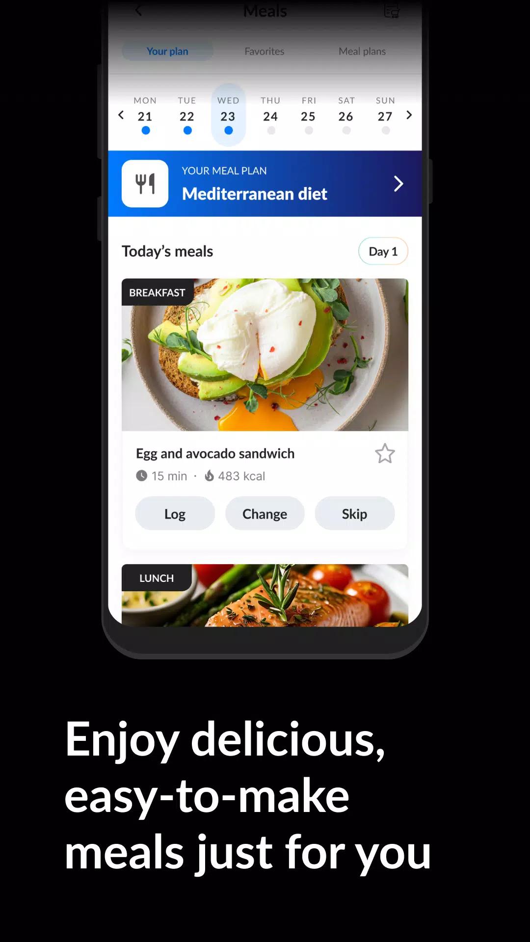 Perfect Body - Meal planner screenshot 4