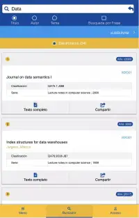 Bibliotecas UNAM screenshot 15