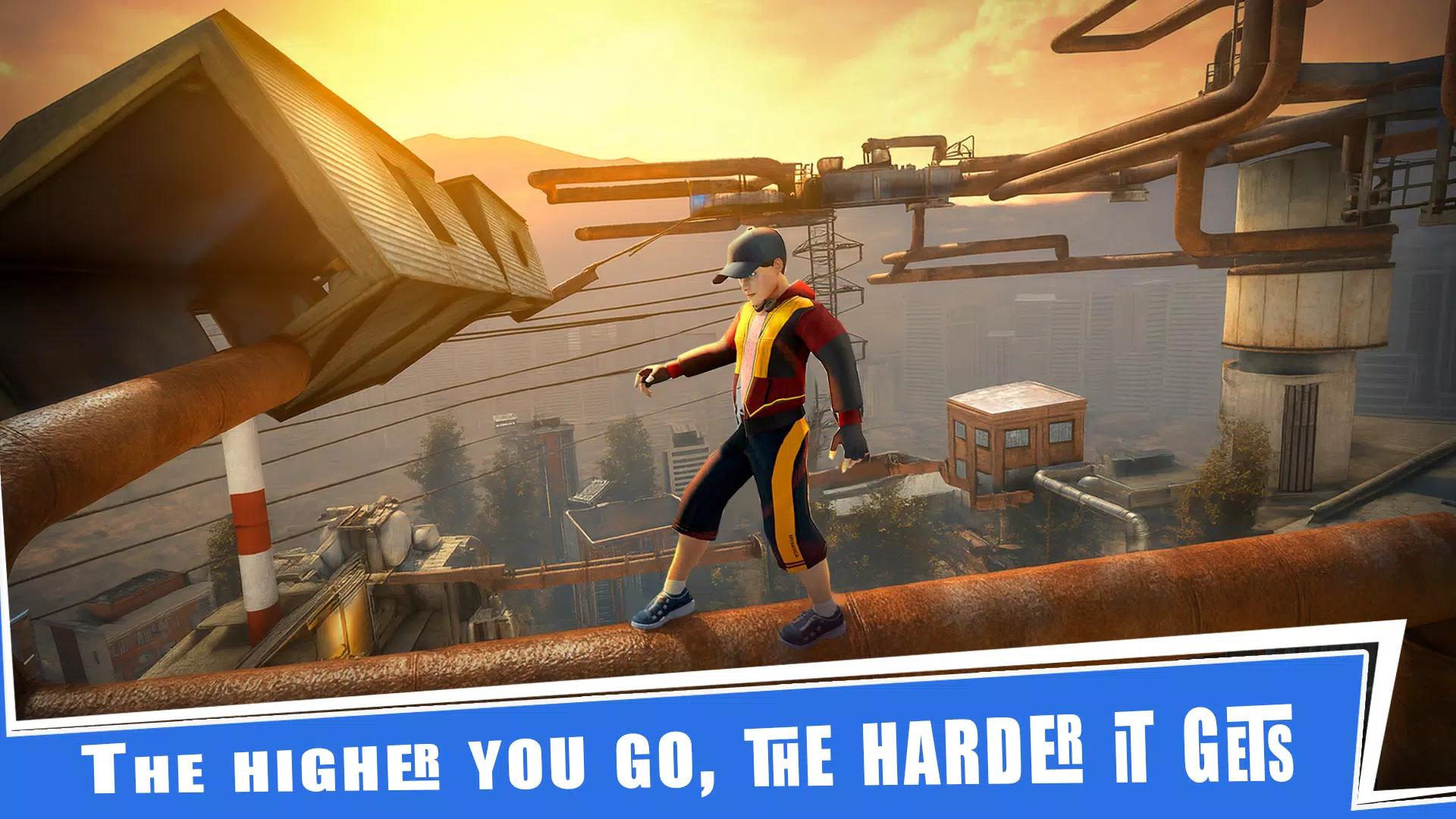 Going Up Rooftop - Parkour 3D screenshot 8