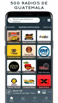 Radios de Guatemala - FM Radio screenshot 1
