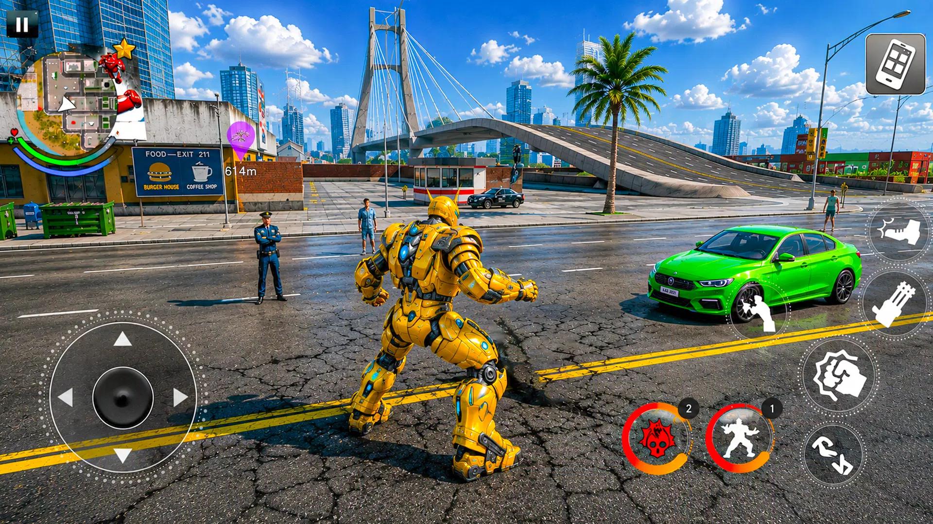Robot Game Transformation Game screenshot 15