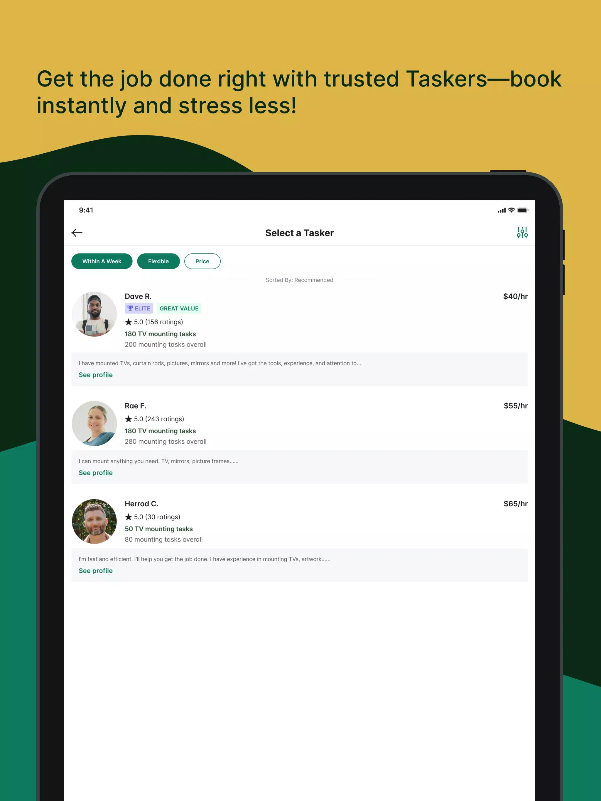 Taskrabbit screenshot 7