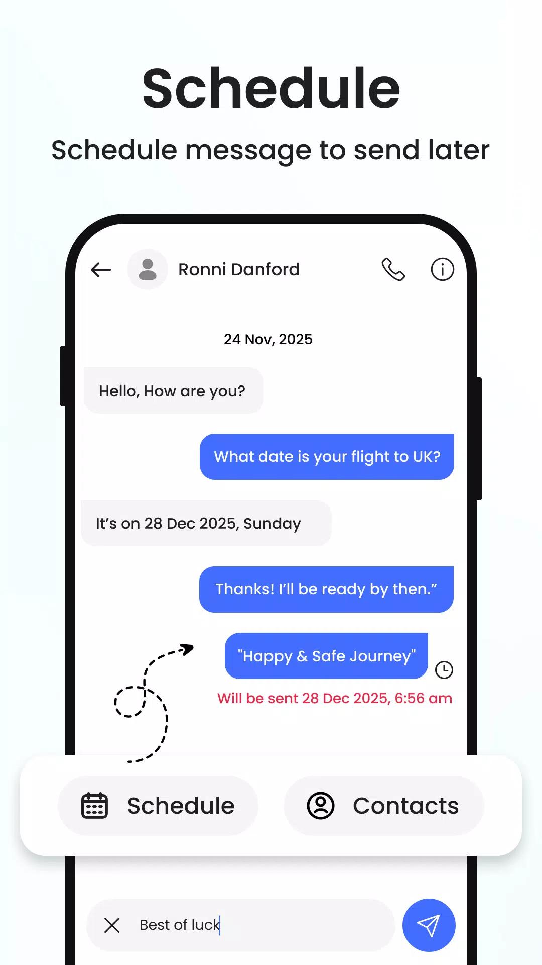 Messenger: Messages SMS App screenshot 6