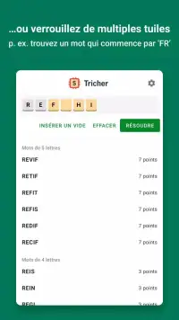 Tricher au SCRABBLE screenshot 3