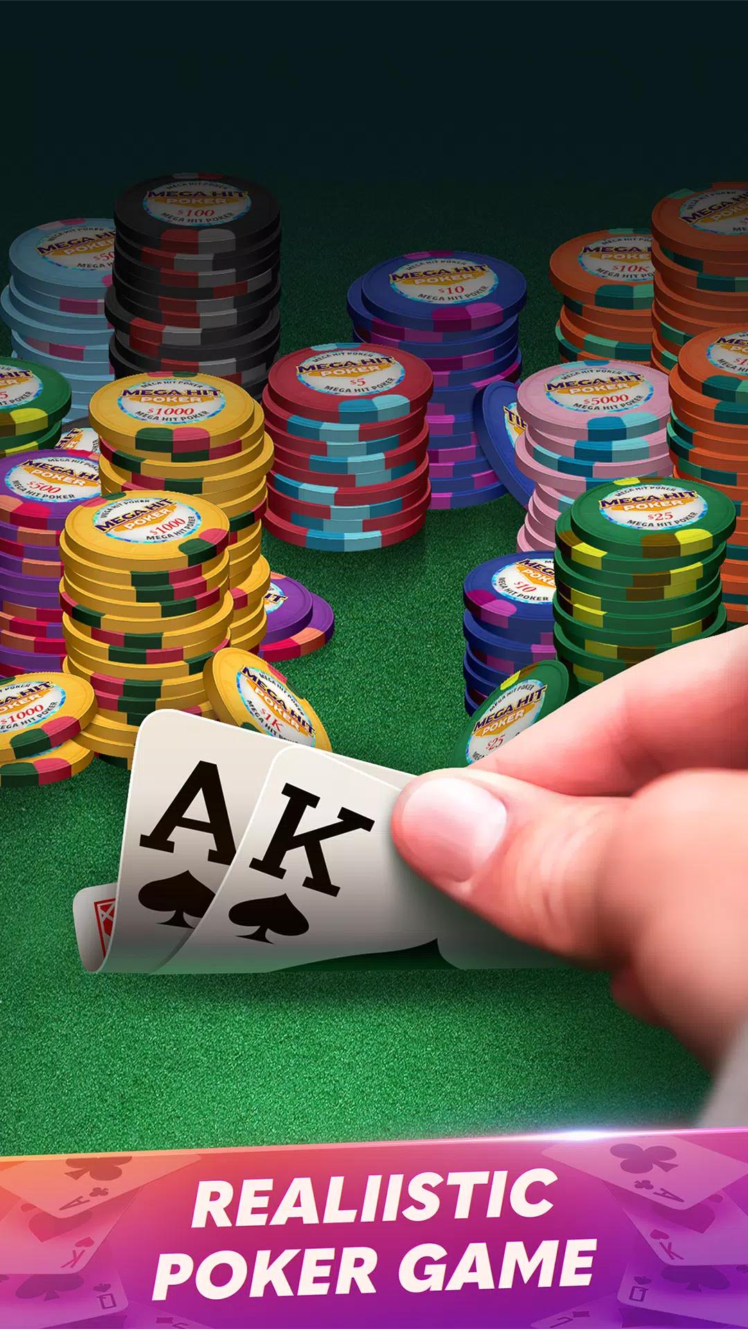 Mega Hit Poker: Texas Holdem screenshot 1
