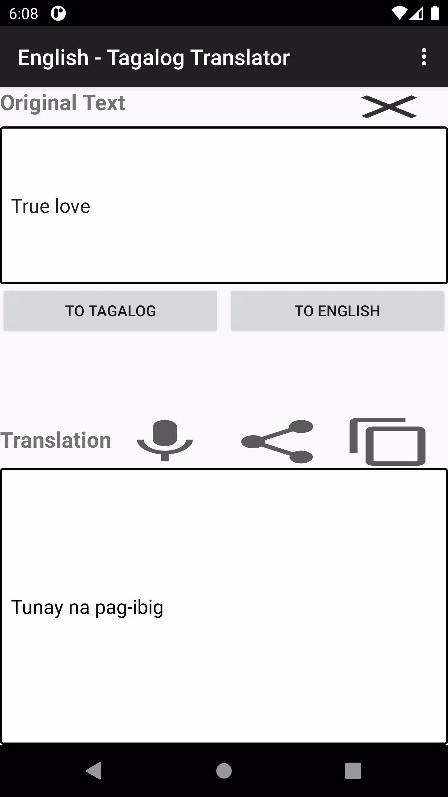 English - Tagalog Translator screenshot 8