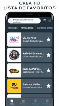 Radios de Guatemala - FM Radio screenshot 3