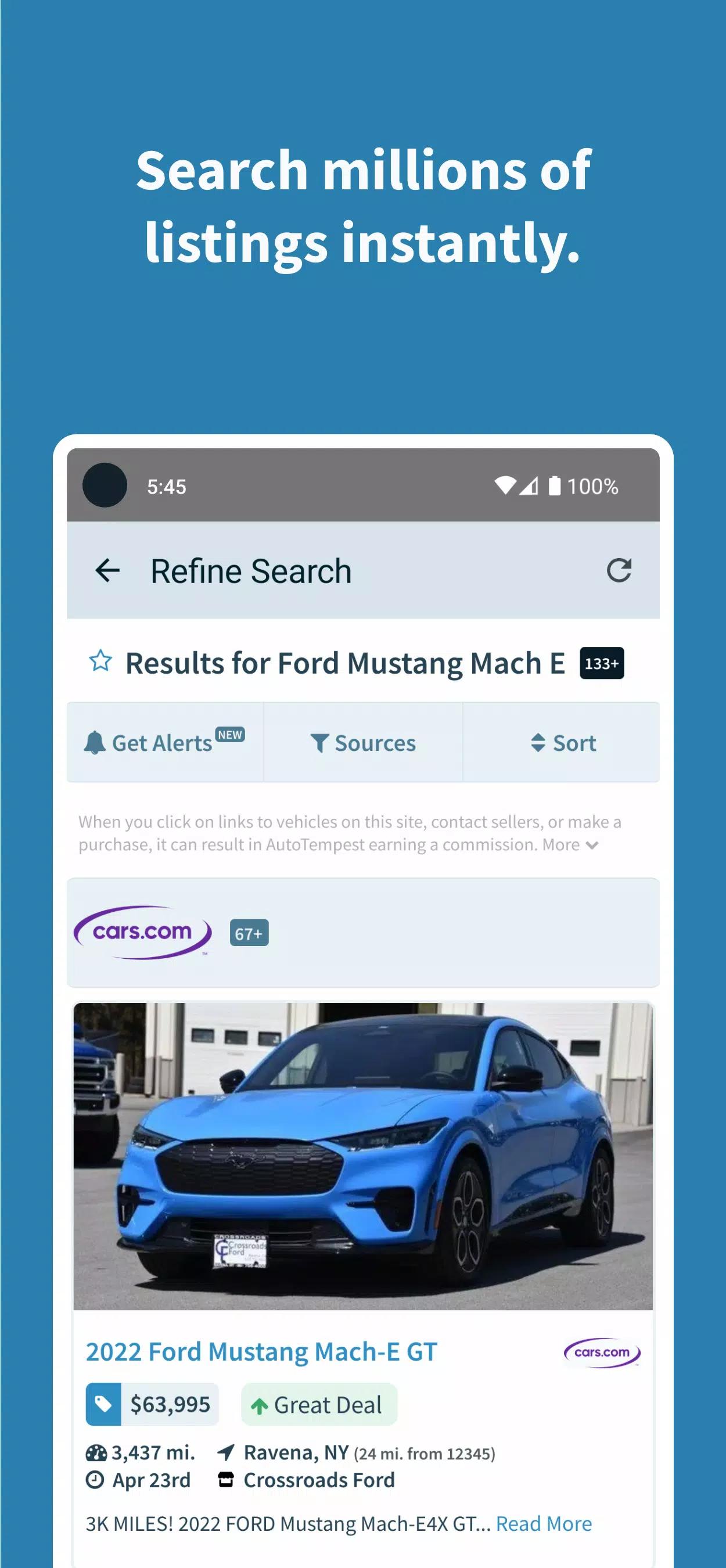 AutoTempest screenshot 2