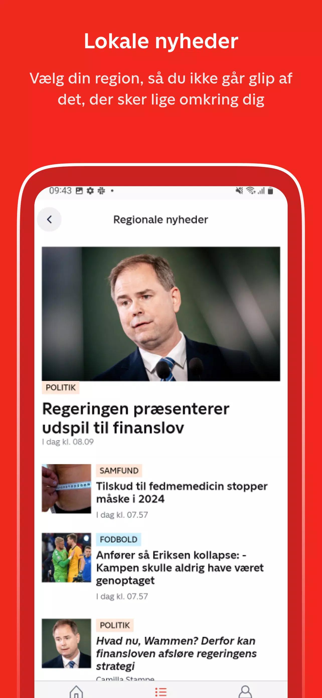 TV 2 Nyheder screenshot 4