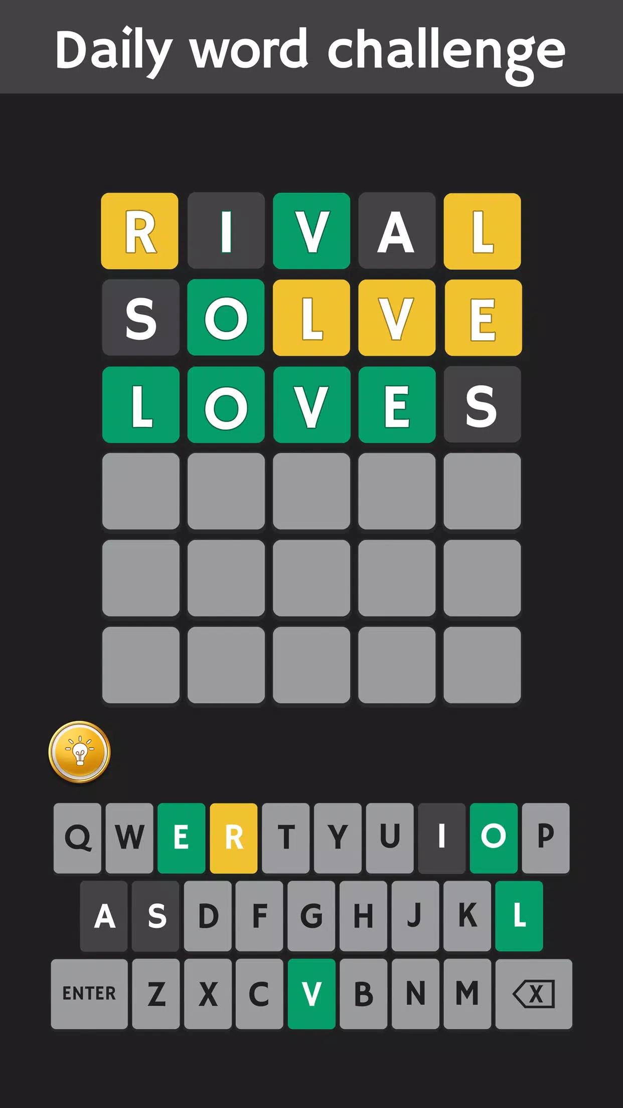 Wordless: A novel word game screenshot 4