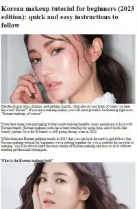 How to Do Asian Makeup screenshot 2