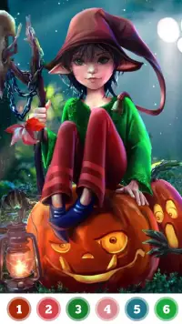 Halloween Coloring Book screenshot 4