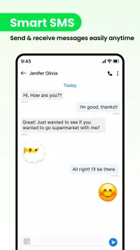 Messenger: SMS Home Launcher screenshot 11