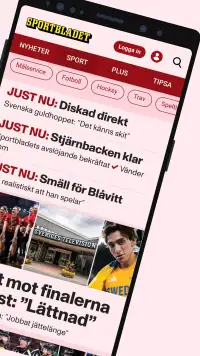 Sportbladet screenshot 2