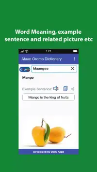 English Afaan Oromo Dictionary screenshot 7