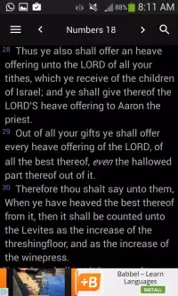 King James Bible - KJV Offline screenshot 5