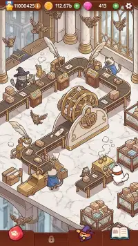 Cat Magic School : Cute Tycoon screenshot 4
