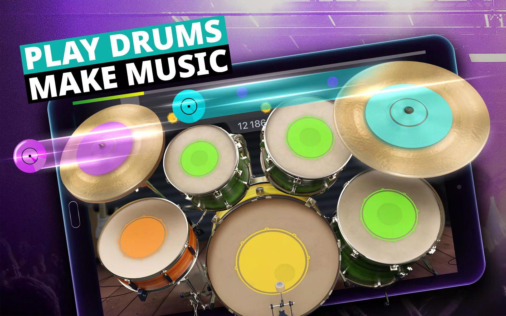 Drum Kit Music Games Simulator screenshot 4