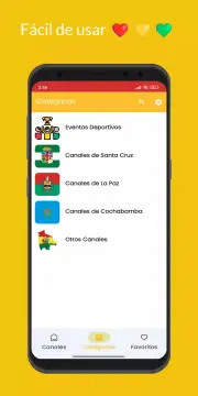 Canales TV Bolivia screenshot 4