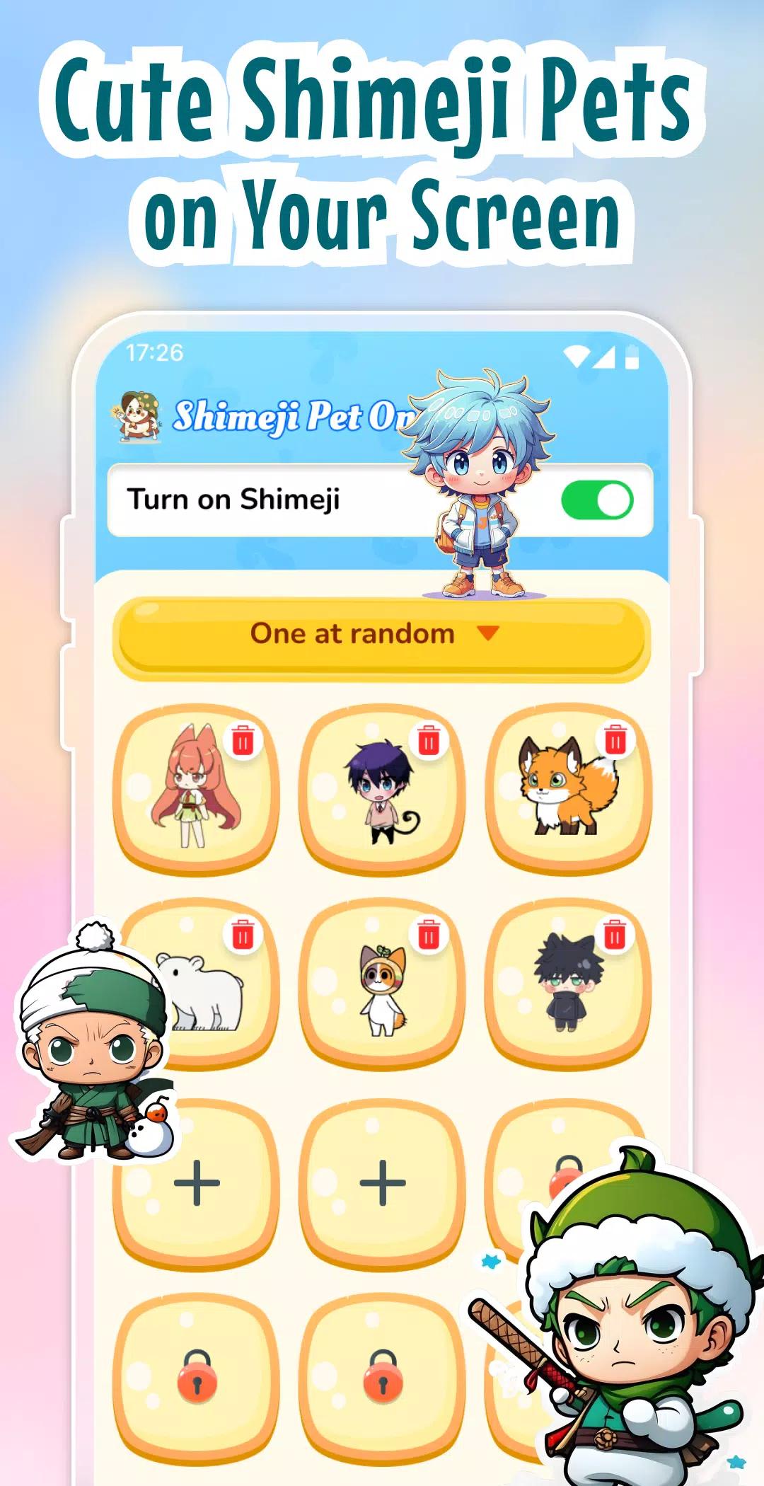 Shimeji - Anime Pet On Screen screenshot 2