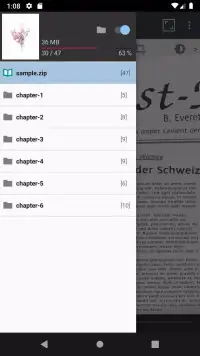 ComicScreen - PDF, ComicReader screenshot 4