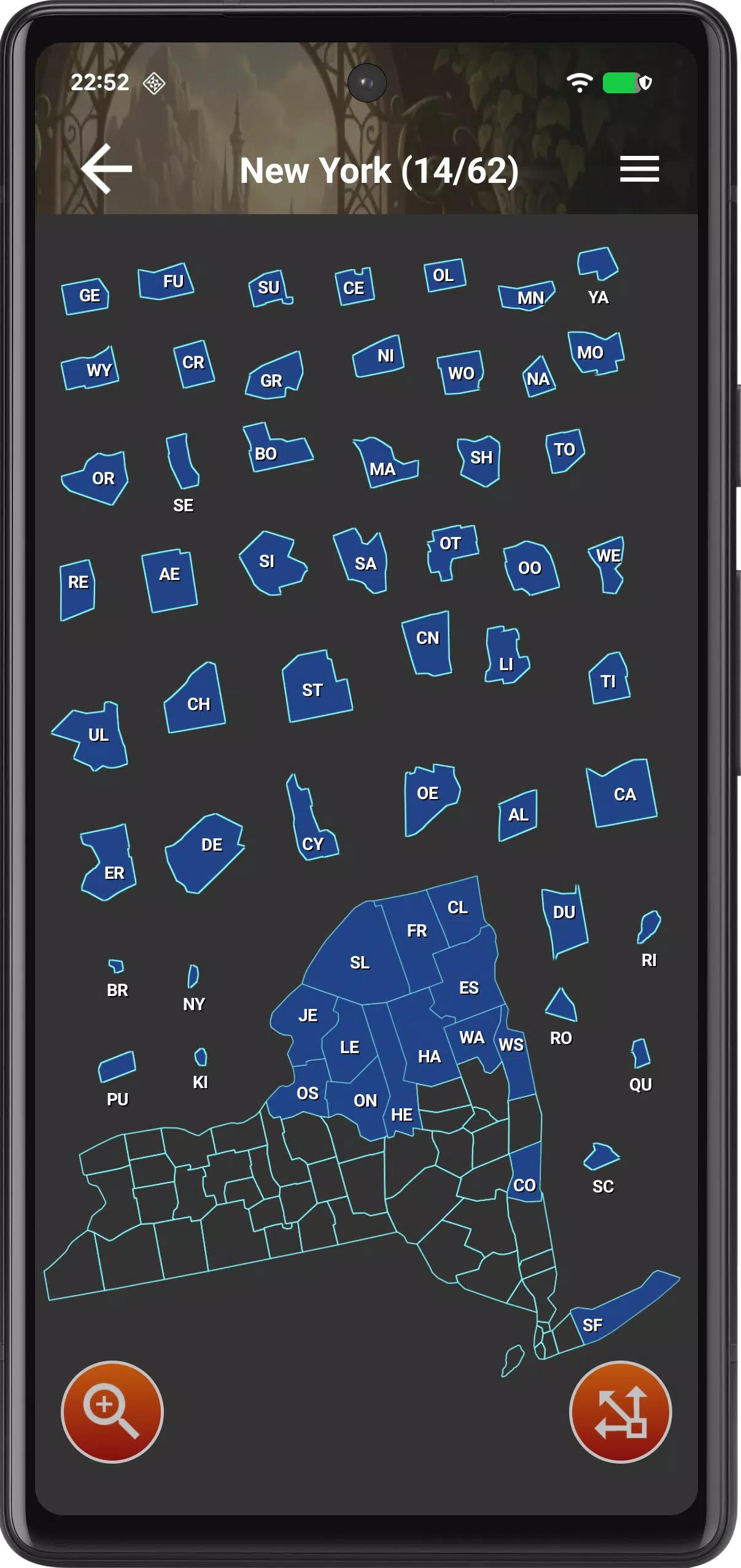 USA Map Puzzle screenshot 4