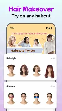 Modiface Haircut：Hair Makeover screenshot 2