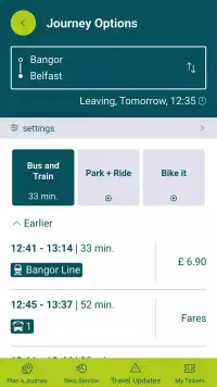 Translink Planner screenshot 3