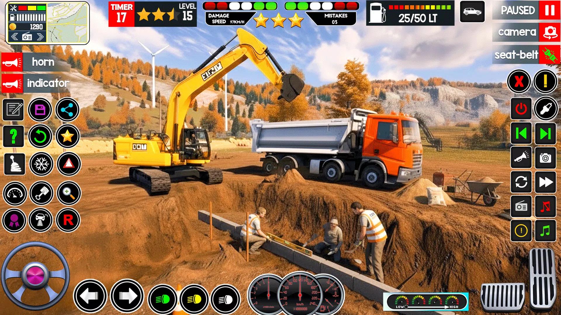 Road Construction Truck Game screenshot 11