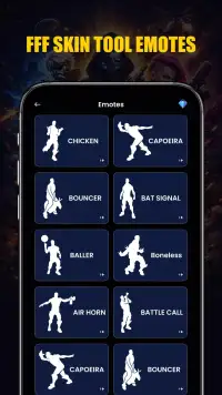 FFF Skin Tool Emotes screenshot 6