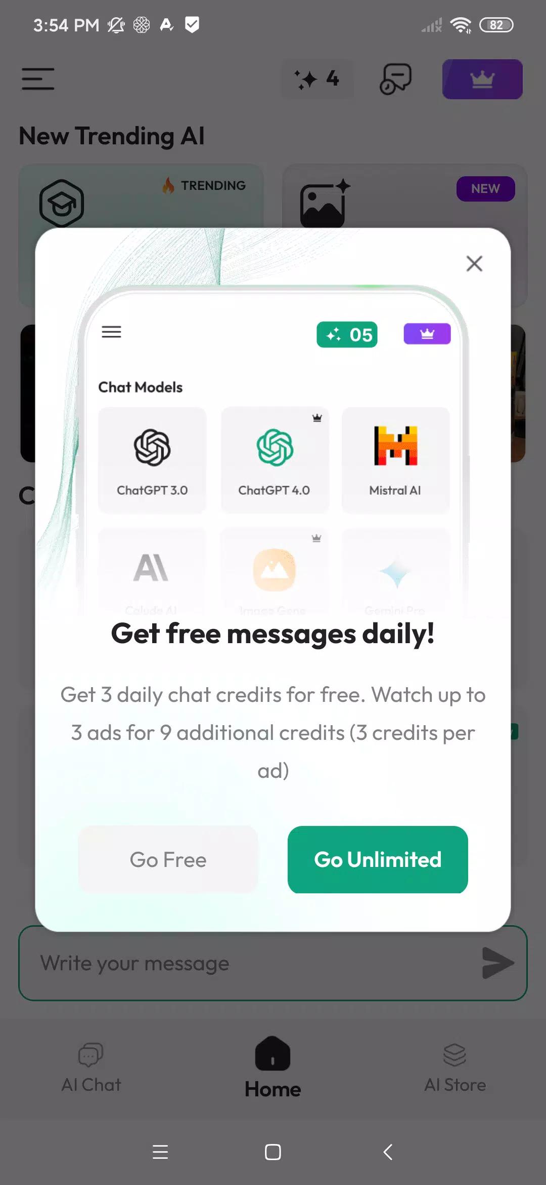 AI Chat screenshot 3