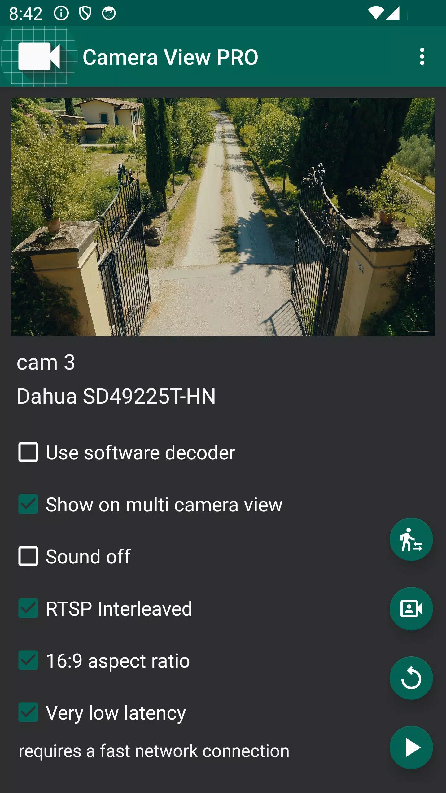 IP Camera Viewer screenshot 7
