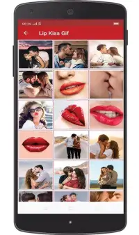 Lip Kiss Gif screenshot 12