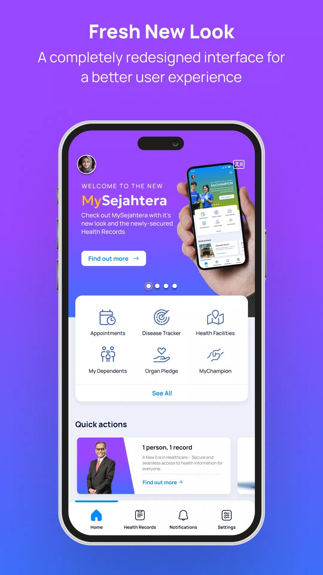 MySejahtera screenshot 1