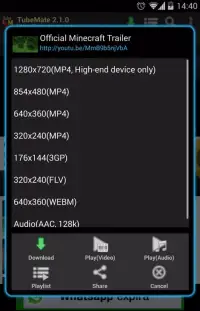 TubeMate screenshot 2